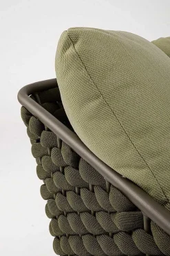 mutoni lifestyle Daybed Everly Mit Kissen Olive 166X153> Daybeds Und Sonneninseln