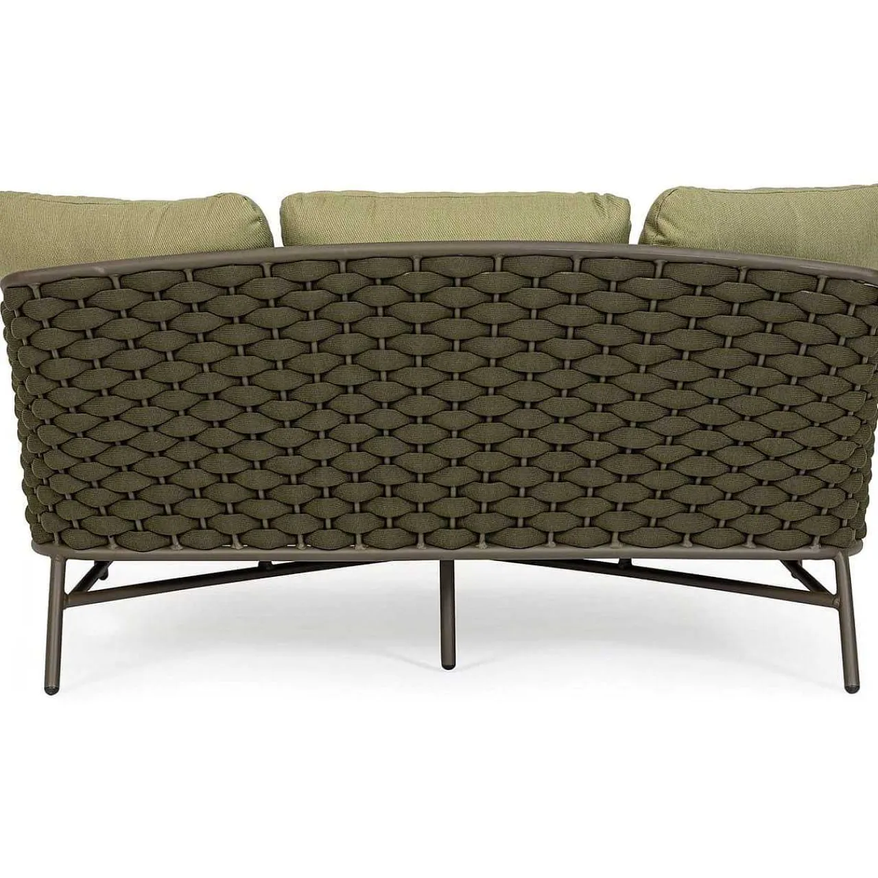 mutoni lifestyle Daybed Everly Mit Kissen Olive 166X153> Daybeds Und Sonneninseln