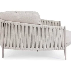 mutoni lifestyle Daybed Jacinta Mit Kissen Hellgrau 160X145><noscript><img width=