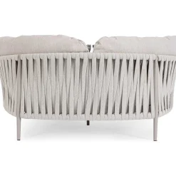 mutoni lifestyle Daybed Jacinta Mit Kissen Hellgrau 160X145><noscript><img width=