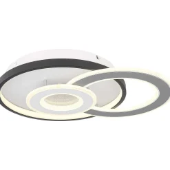 mutoni light Deckenleuchte Brienna Metall Schwarz Weiss Matt Led 31><noscript><img width=
