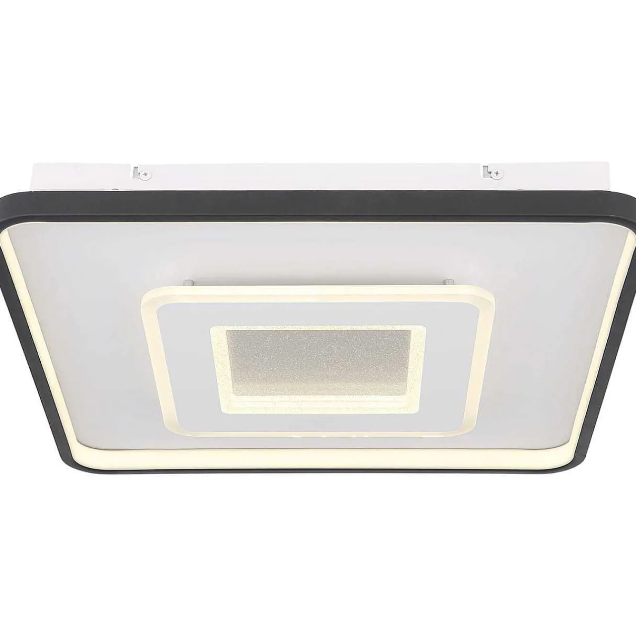 mutoni light Deckenleuchte Brienna Metall Schwarz Weiss Matt Led 47> Led-Deckenleuchten
