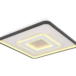 mutoni light Deckenleuchte Brienna Metall Schwarz Weiss Matt Led 47><noscript><img width=