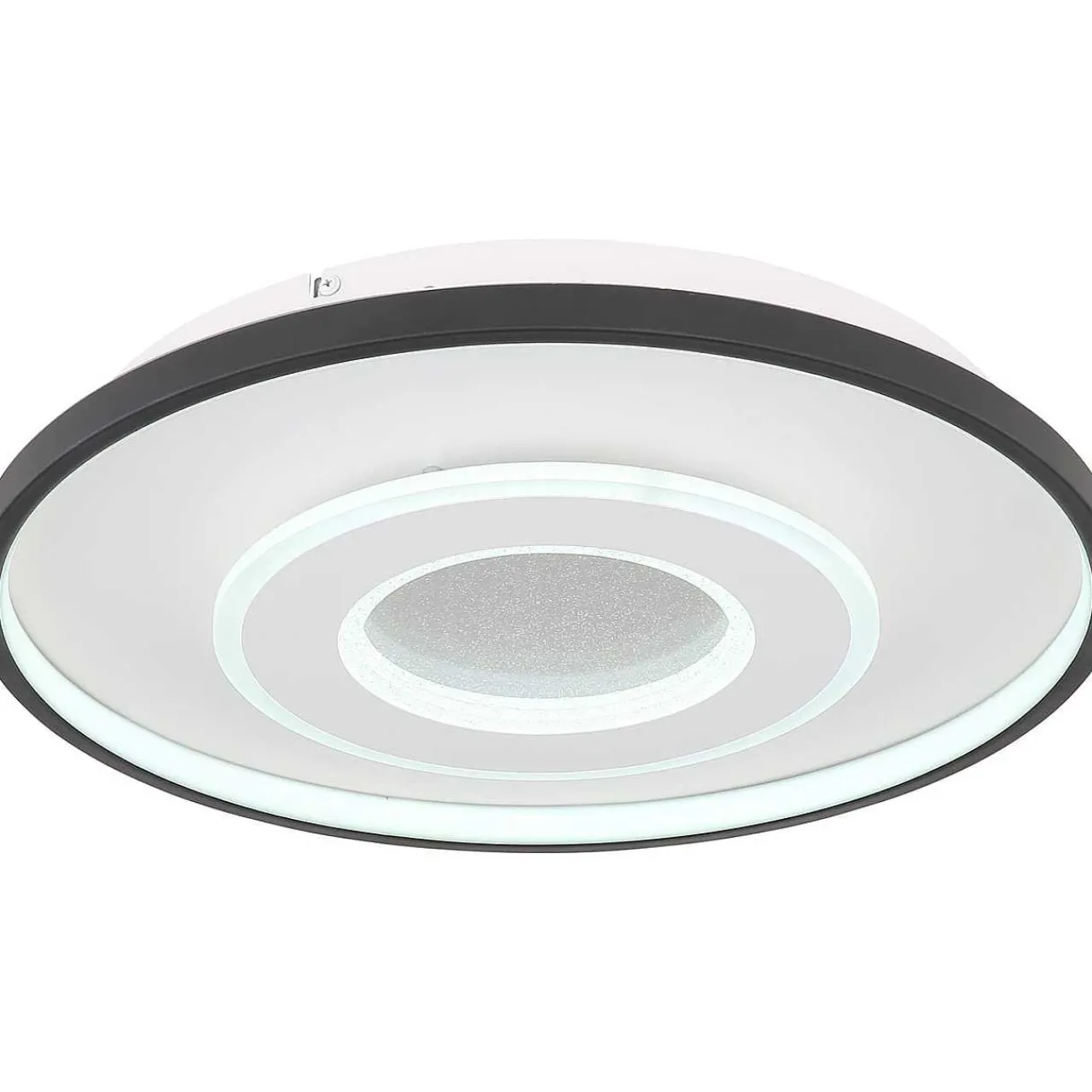 mutoni light Deckenleuchte Brienna Metall Schwarz Weiss Matt Led 48> Led-Deckenleuchten