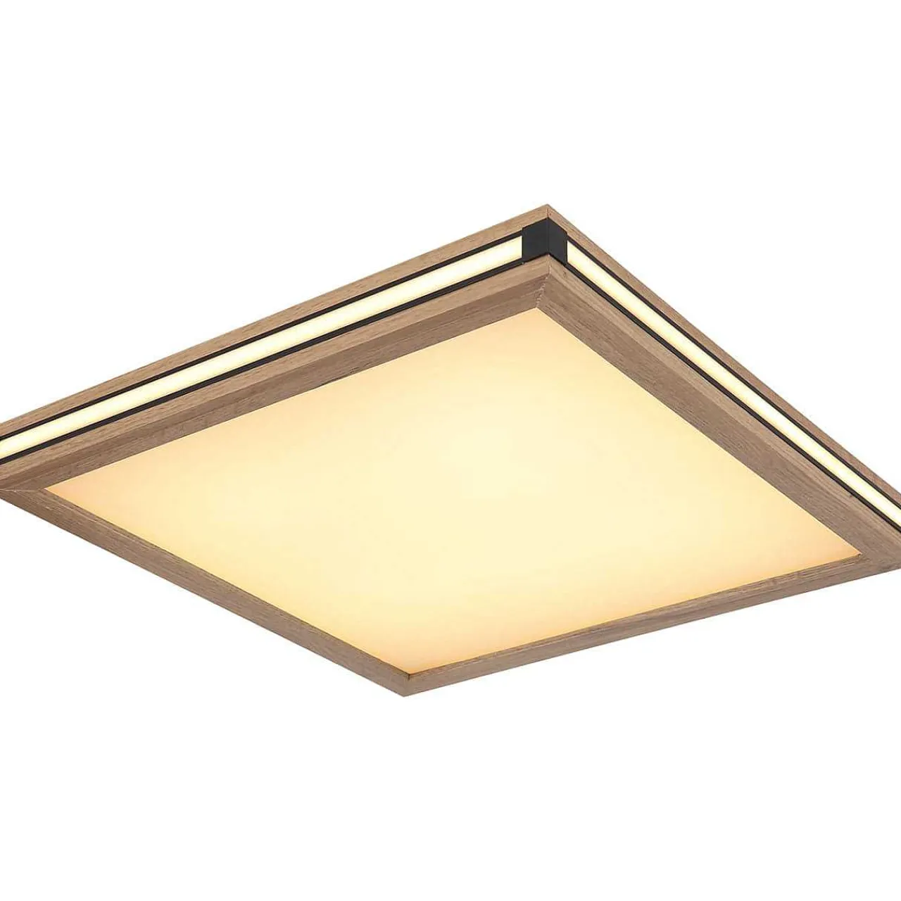 mutoni light Deckenleuchte Carla Metall Natur Weiss Led 45> Led-Deckenleuchten