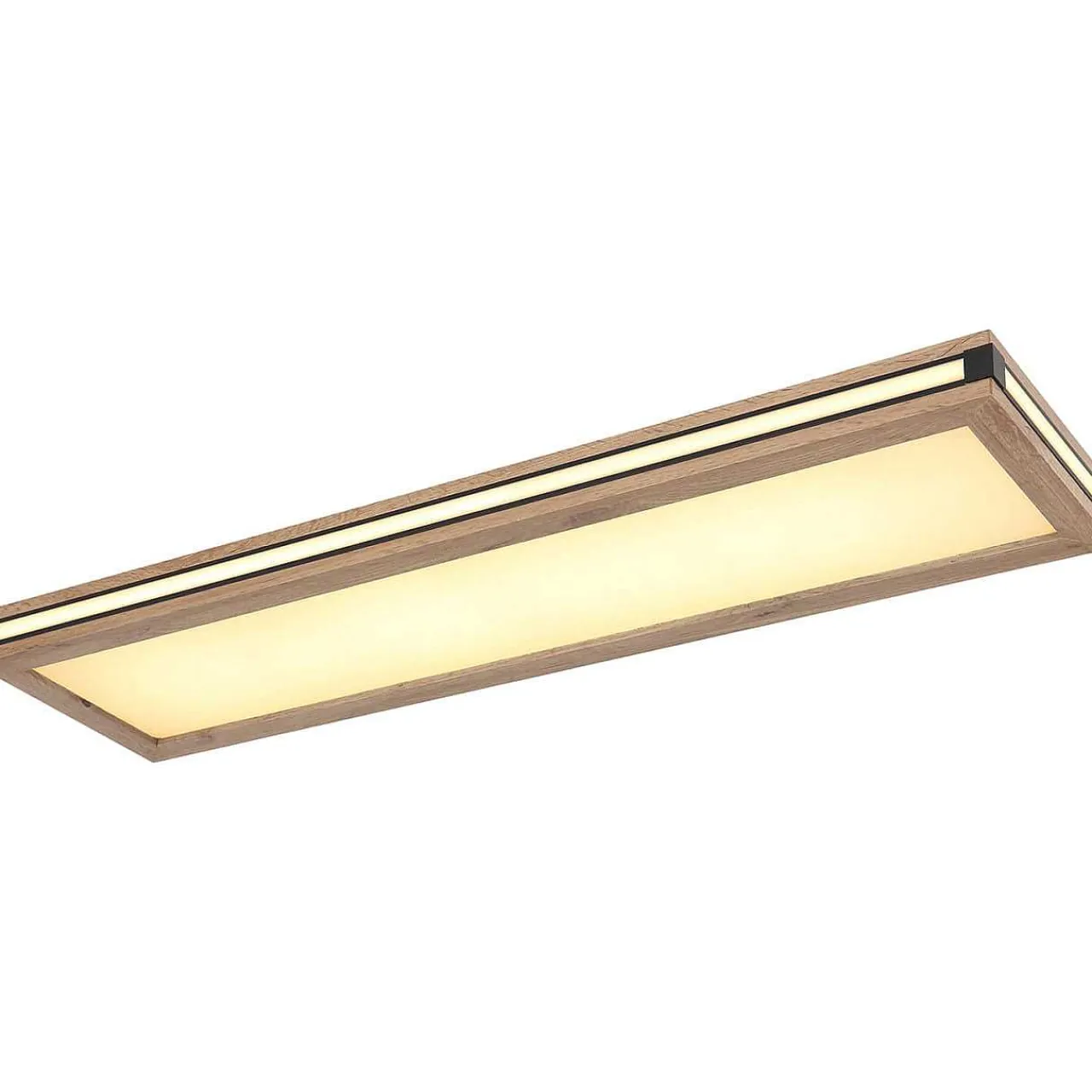 mutoni light Deckenleuchte Carla Metall Natur Weiss Led 80> Led-Deckenleuchten
