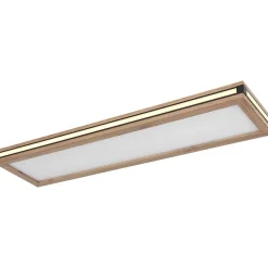mutoni light Deckenleuchte Carla Metall Natur Weiss Led 80><noscript><img width=