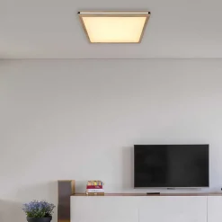 mutoni light Deckenleuchte Carla Metall Natur Weiss Led 60><noscript><img width=