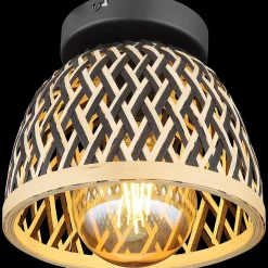 mutoni light Deckenleuchte Colly Metall Schwarz Matt 1Xe27 Led> Led-Deckenleuchten