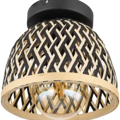 mutoni light Deckenleuchte Colly Metall Schwarz Matt 1Xe27 Led><noscript><img width=
