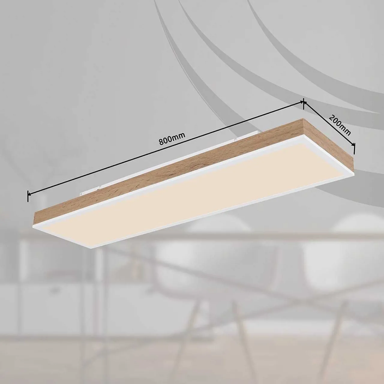 mutoni light Deckenleuchte Doro Aluminium Weiss Matt Led 80> Led-Deckenleuchten