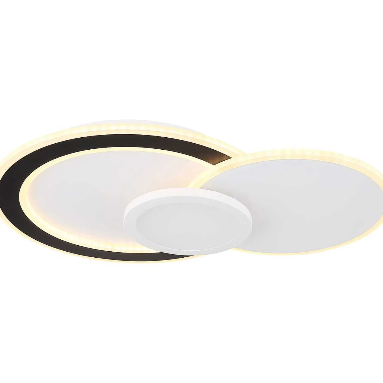 mutoni light Deckenleuchte Gisell Metall Weiss Matt Led> Led-Deckenleuchten