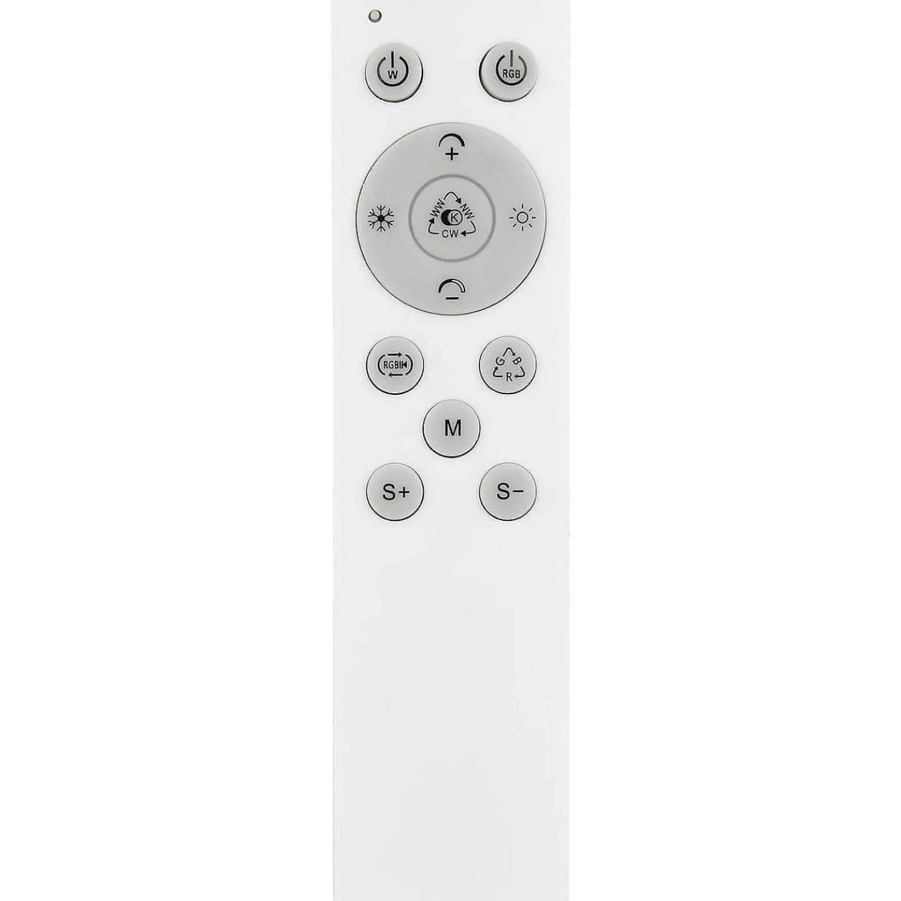 mutoni light Deckenleuchte Gisell Metall Weiss Matt Led> Led-Deckenleuchten