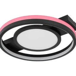 mutoni light Deckenleuchte Gisell Metall Schwarz Matt Led><noscript><img width=