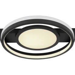 mutoni light Deckenleuchte Gisell Metall Schwarz Matt Led><noscript><img width=