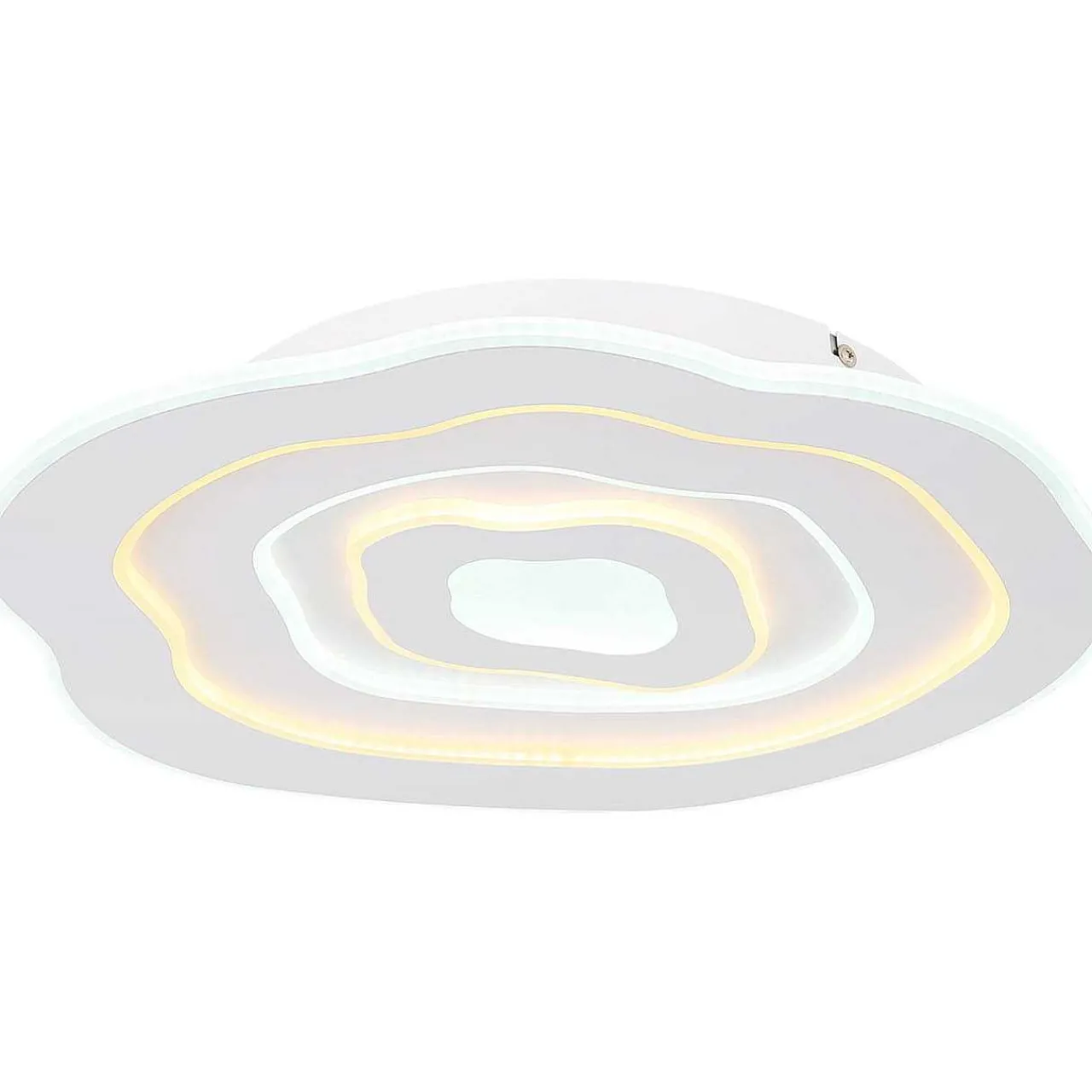 mutoni light Deckenleuchte Jacks Metall Weiss Matt Led> Led-Deckenleuchten