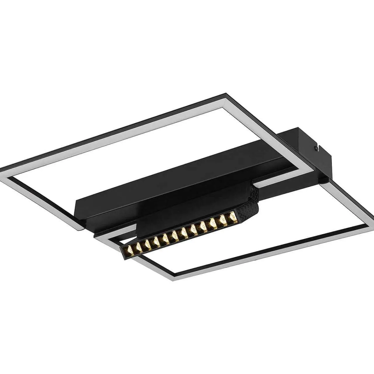 mutoni light Deckenleuchte Maxwell Metall Schwarz Matt Led> Led-Deckenleuchten