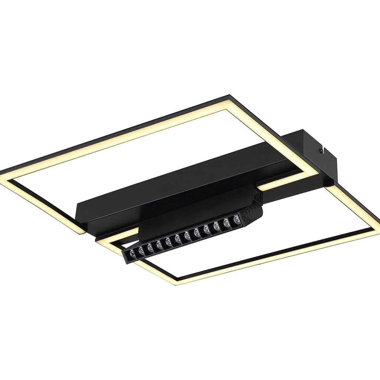 mutoni light Deckenleuchte Maxwell Metall Schwarz Matt Led> Led-Deckenleuchten