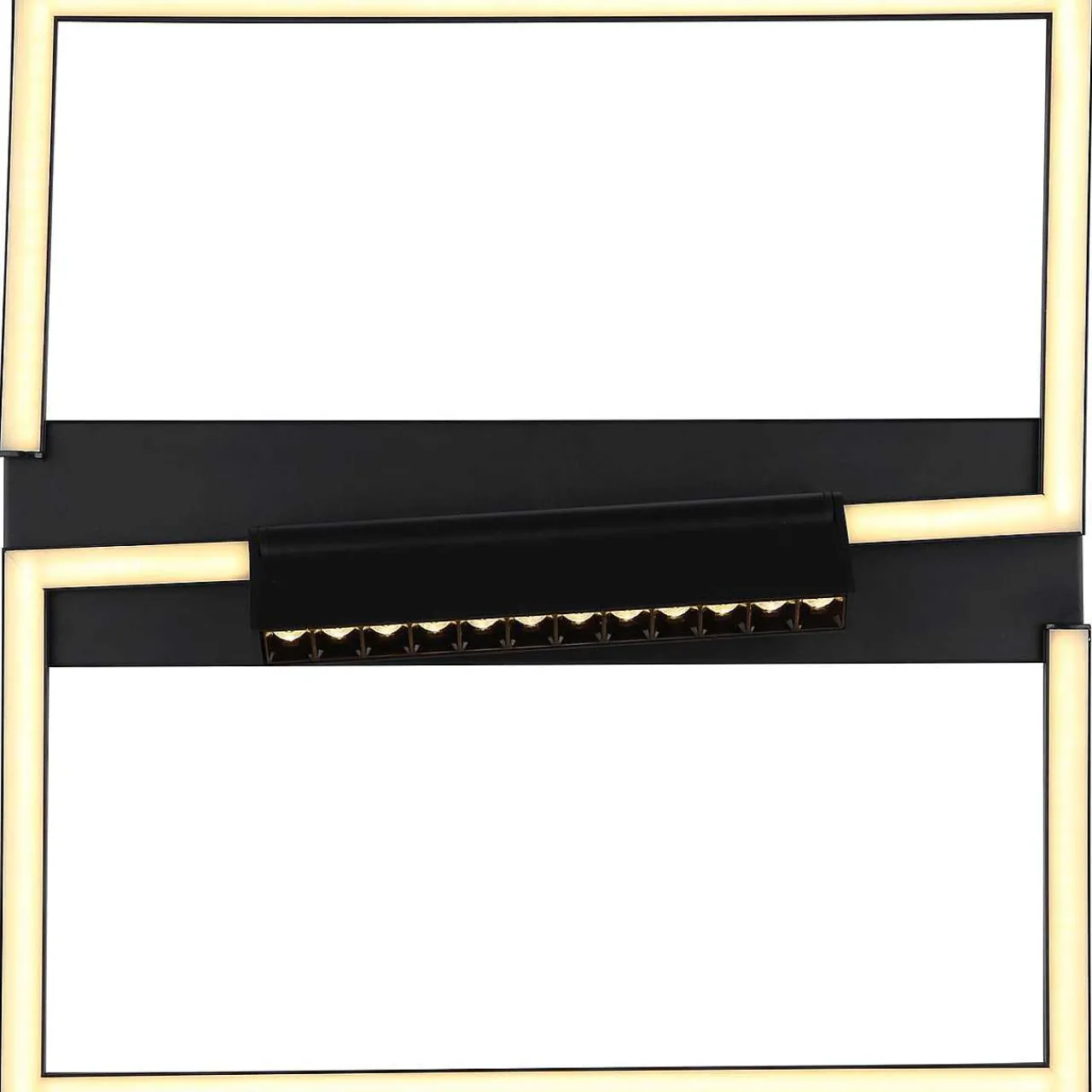 mutoni light Deckenleuchte Maxwell Metall Schwarz Matt Led> Led-Deckenleuchten