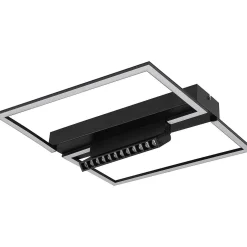 mutoni light Deckenleuchte Maxwell Metall Schwarz Matt Led><noscript><img width=