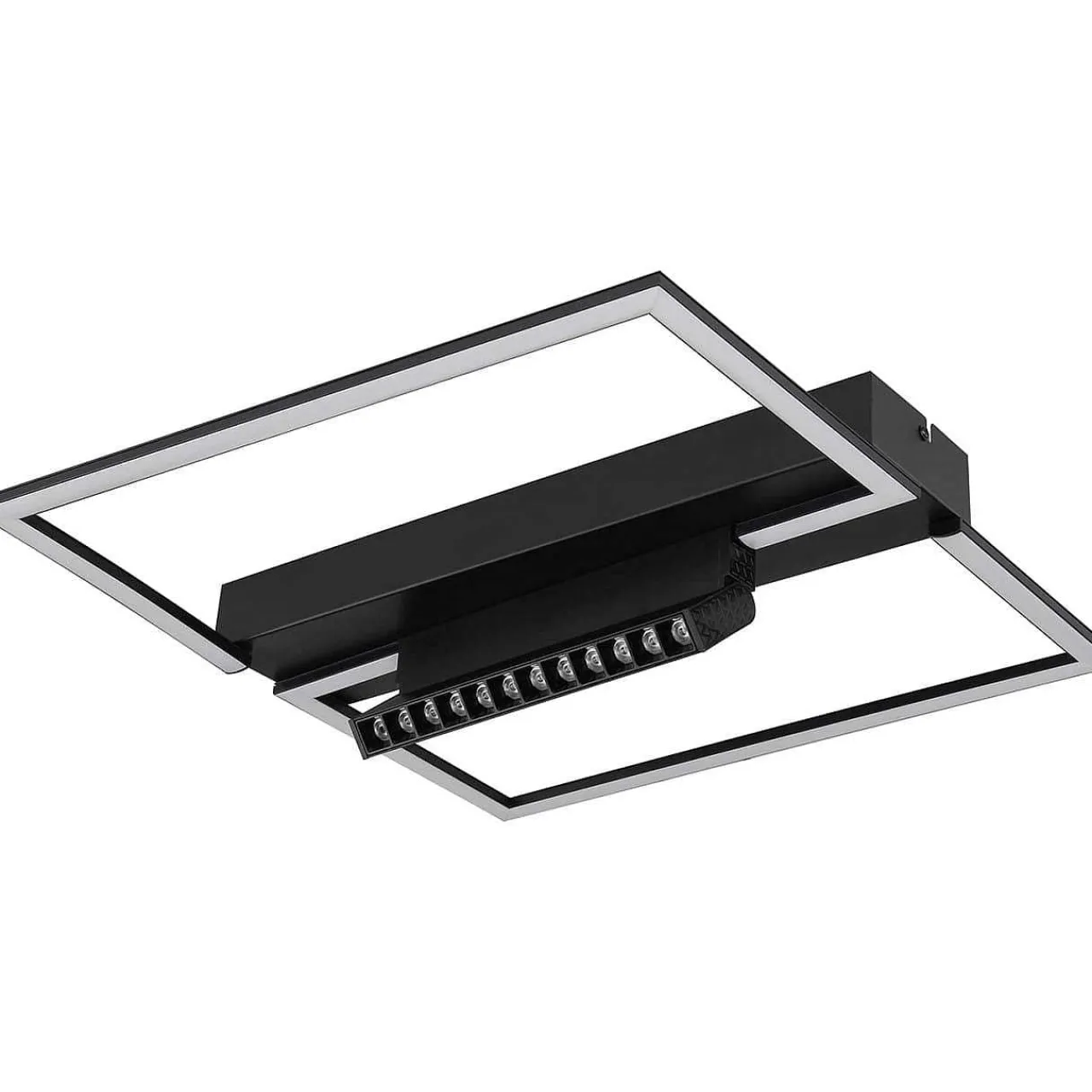 mutoni light Deckenleuchte Maxwell Metall Schwarz Matt Led> Led-Deckenleuchten