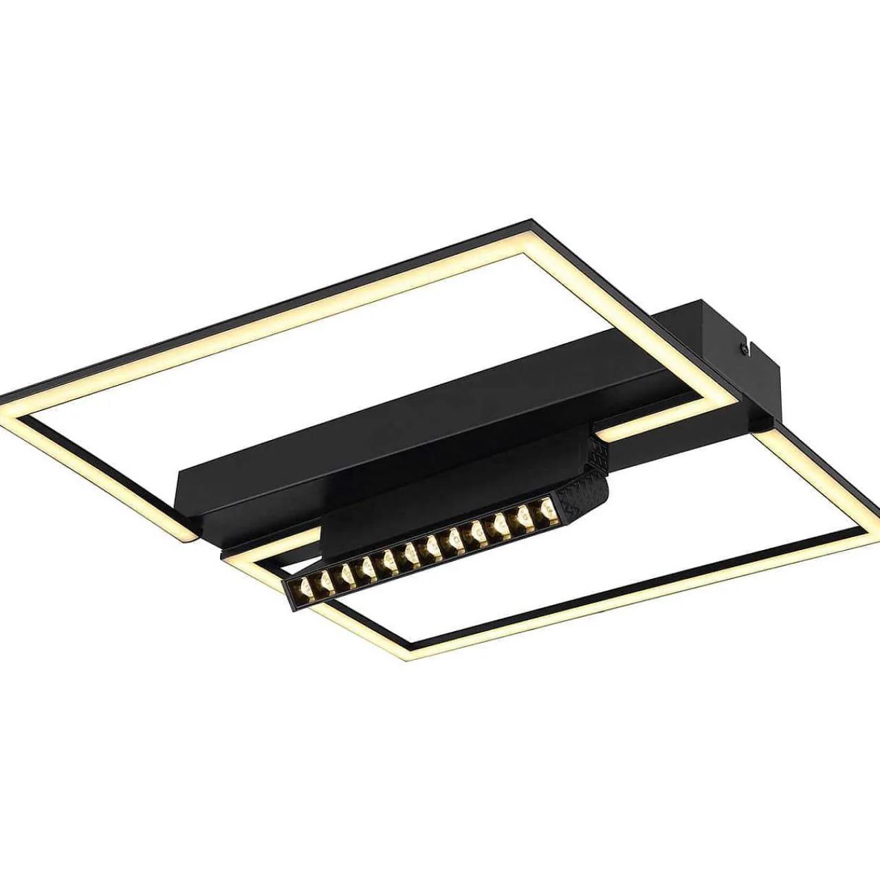 mutoni light Deckenleuchte Maxwell Metall Schwarz Matt Led> Led-Deckenleuchten