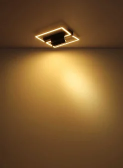 mutoni light Deckenleuchte Maxwell Metall Schwarz Matt Led><noscript><img width=