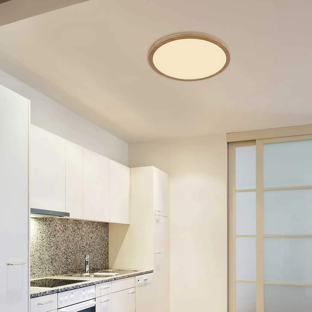 mutoni light Deckenleuchte Sapana Holzoptik Led 42> Led-Deckenleuchten