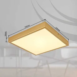 mutoni light Deckenleuchte Tibey Metall Messing Matt Led 25><noscript><img width=