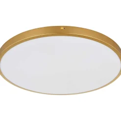 mutoni light Deckenleuchte Tibey Metall Messing Rund Led 45> Led-Deckenleuchten