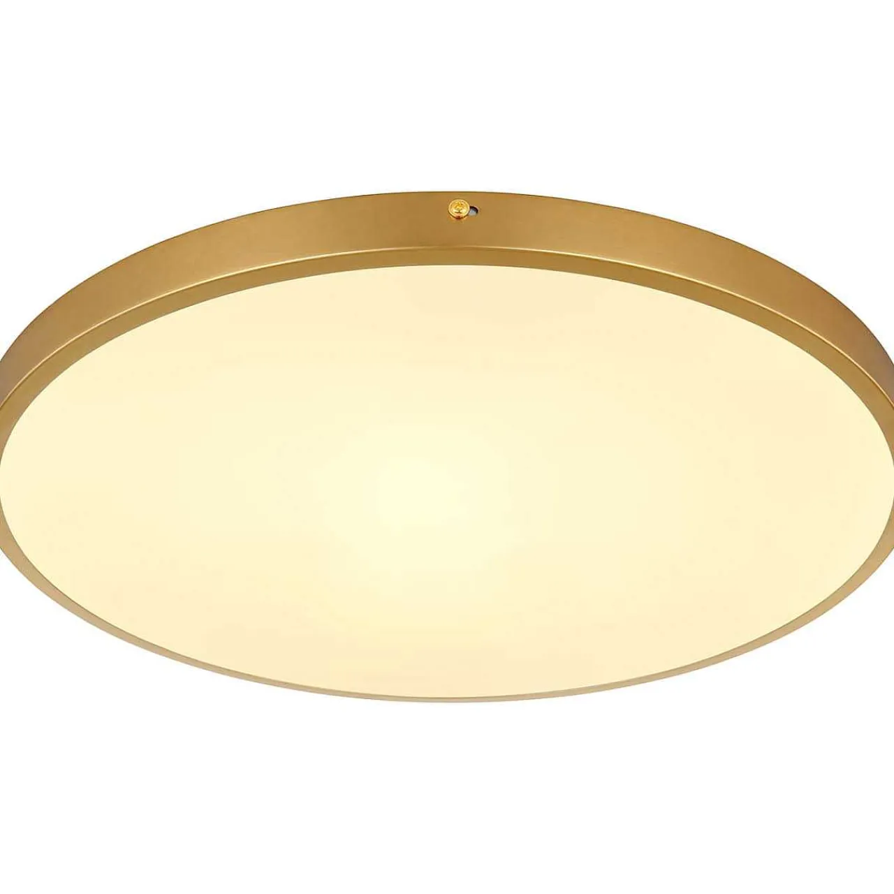 mutoni light Deckenleuchte Tibey Metall Messing Rund Led 45> Led-Deckenleuchten