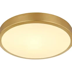 mutoni light Deckenleuchte Tibey Metall Messing Rund Led 25> Led-Deckenleuchten