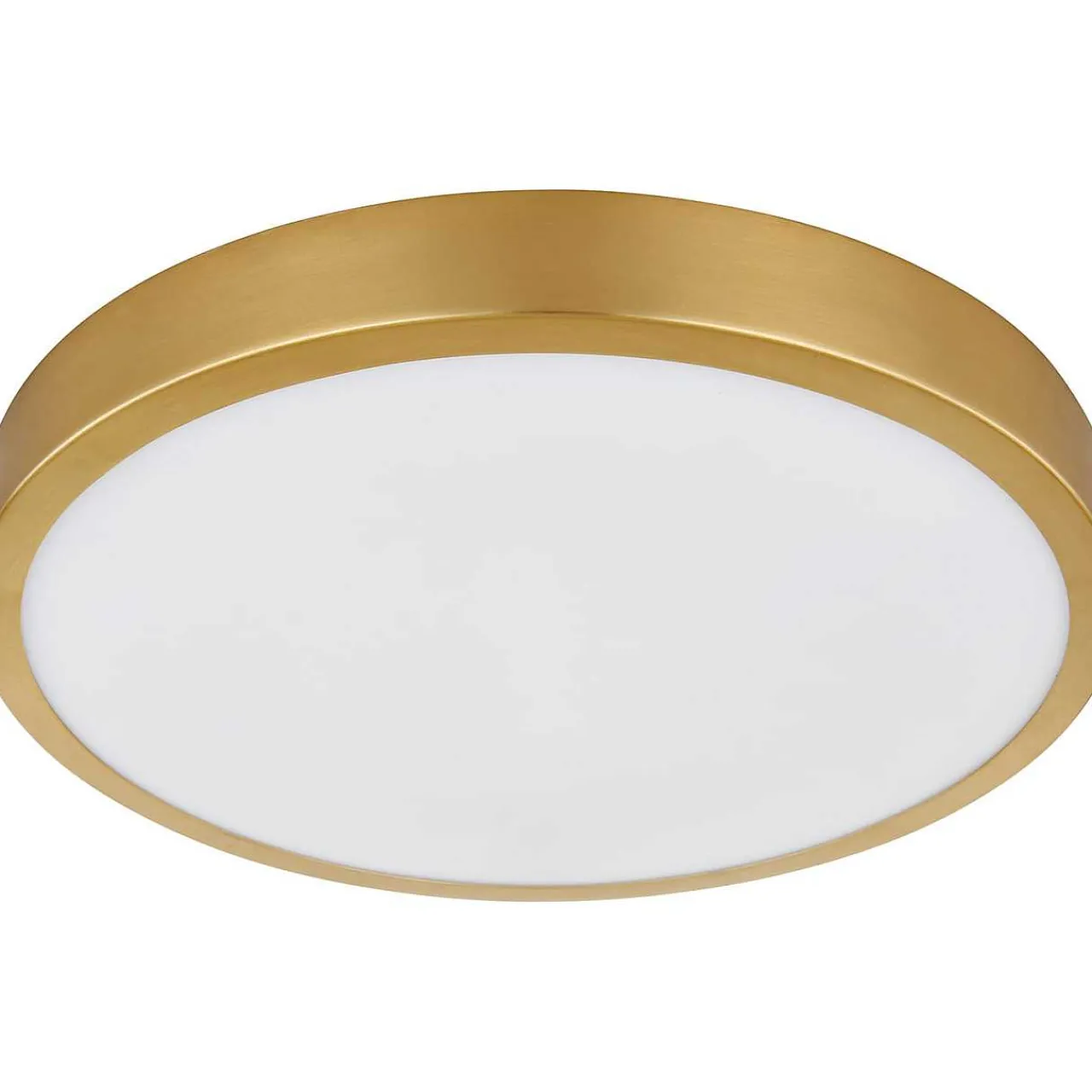 mutoni light Deckenleuchte Tibey Metall Messing Rund Led 25> Led-Deckenleuchten