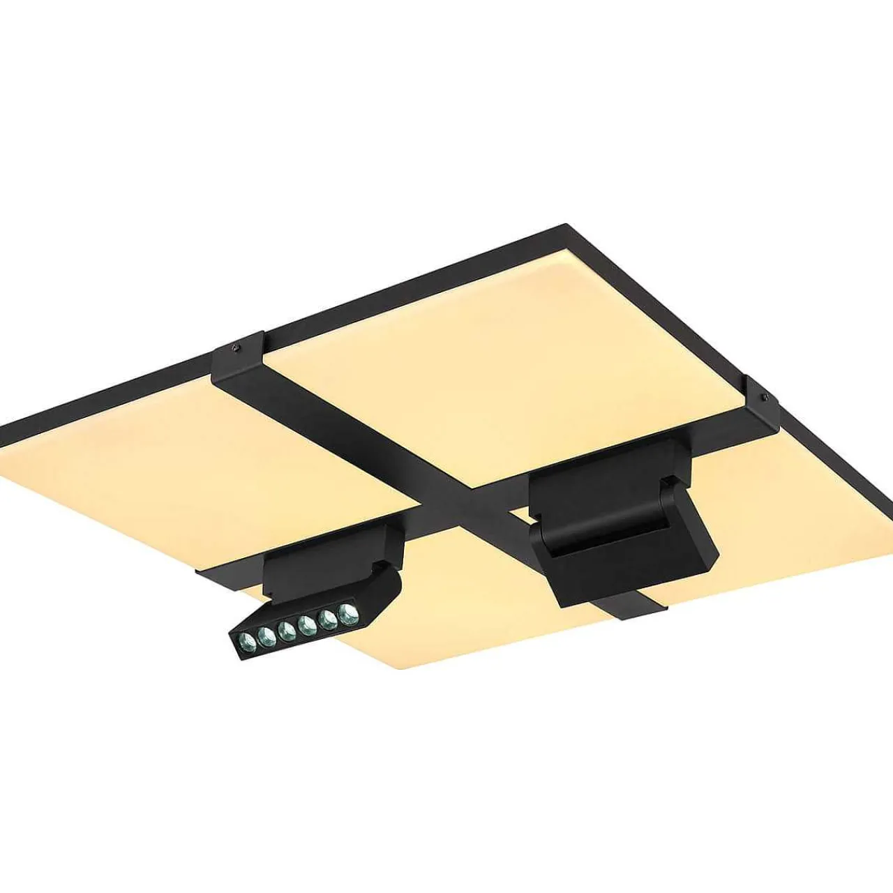 mutoni light Deckenleuchte Villsi Metall Weiss Matt Led> Led-Deckenleuchten