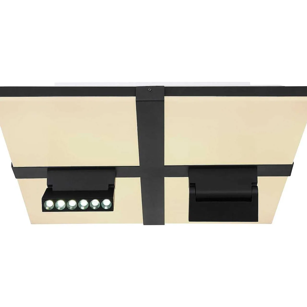 mutoni light Deckenleuchte Villsi Metall Weiss Matt Led> Led-Deckenleuchten