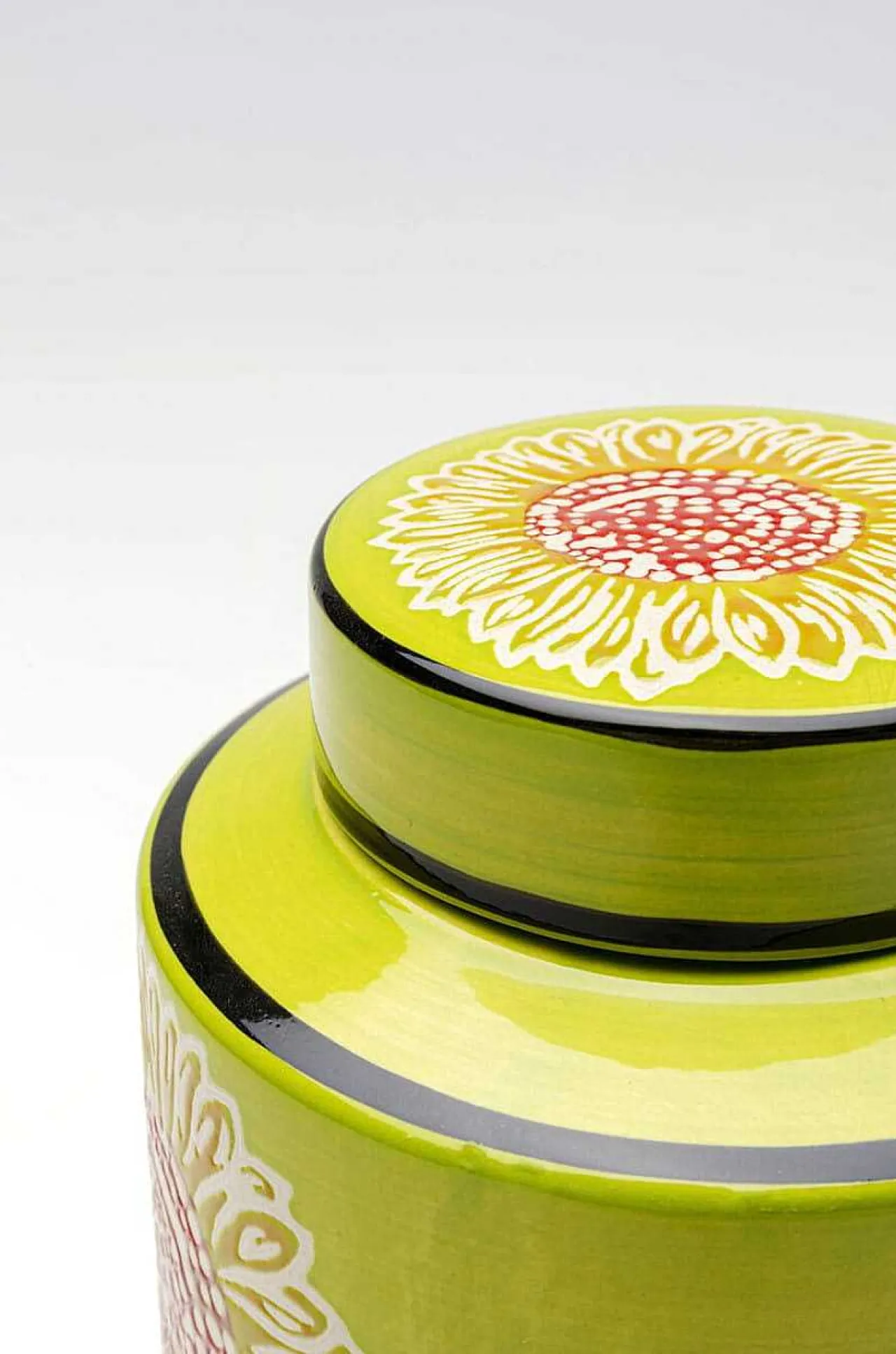 KARE Design Deko Dose Big Bloom Grun 27> Deko Objekte