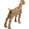 KARE Design Deko Figur Bulldog Wood 70X78> Figuren & Skulpturen