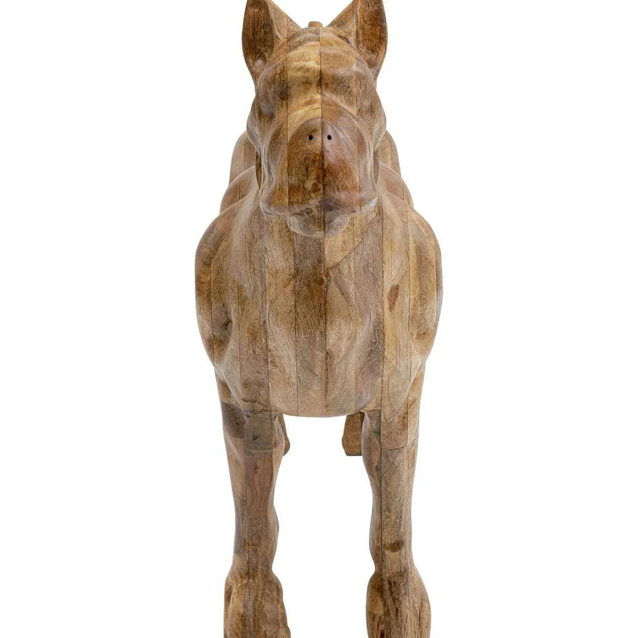 KARE Design Deko Figur Bulldog Wood 70X78> Figuren & Skulpturen