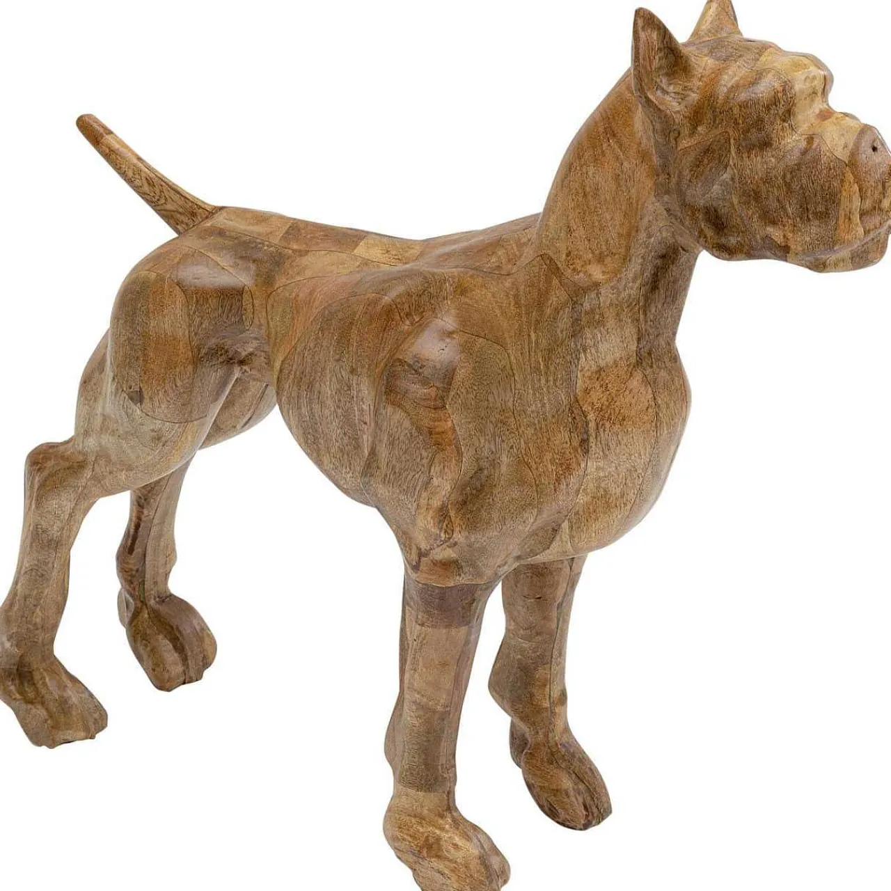 KARE Design Deko Figur Bulldog Wood 70X78> Figuren & Skulpturen