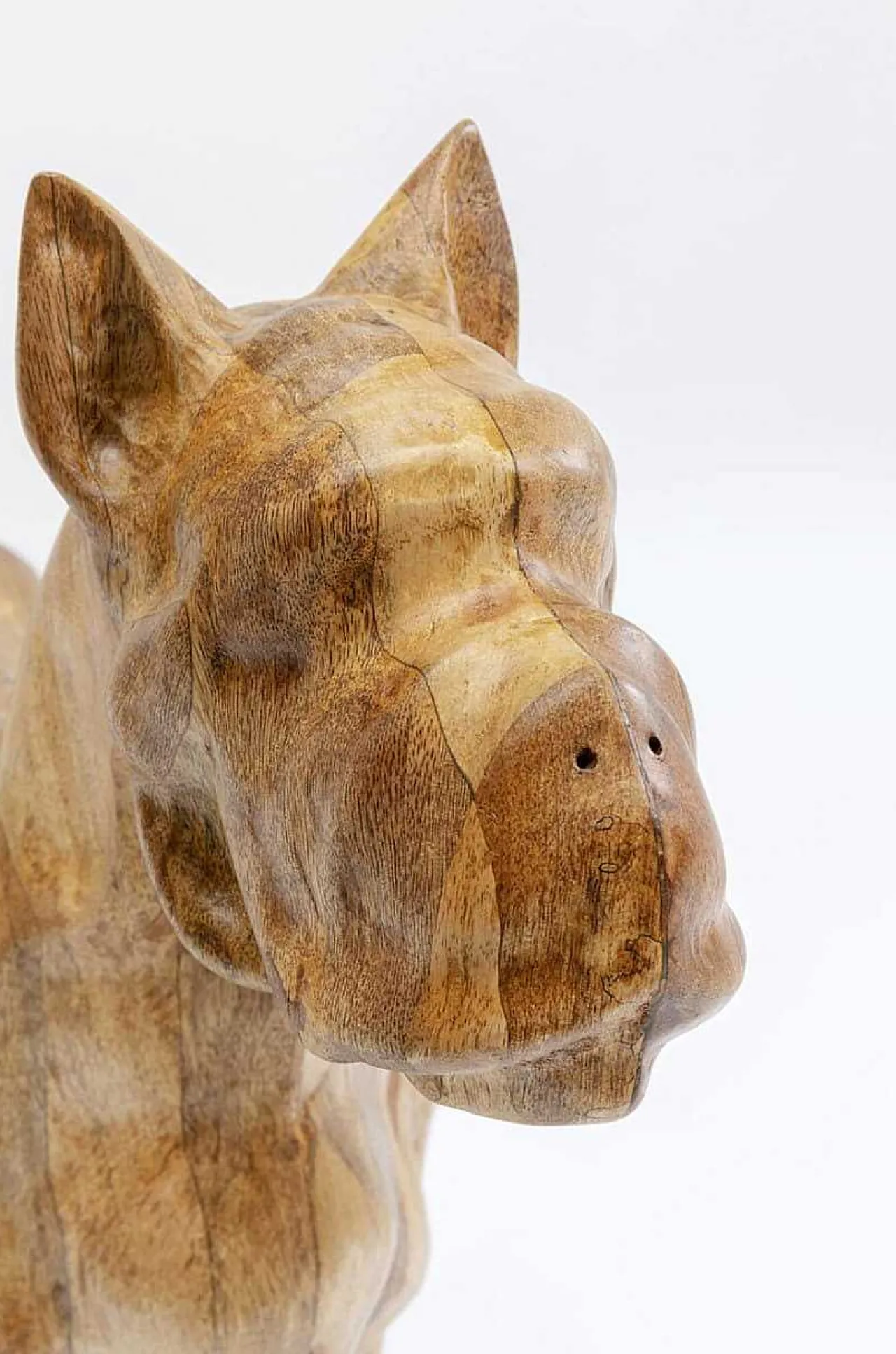 KARE Design Deko Figur Bulldog Wood 70X78> Figuren & Skulpturen