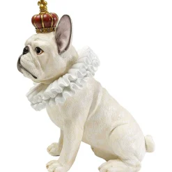 KARE Design Deko Figur King Dog Weiss 33> Figuren & Skulpturen