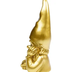 KARE Design Deko Figur Zwerg Gold 21> Figuren & Skulpturen
