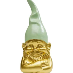 KARE Design Deko Figur Zwerg Gold Grun 21> Figuren & Skulpturen