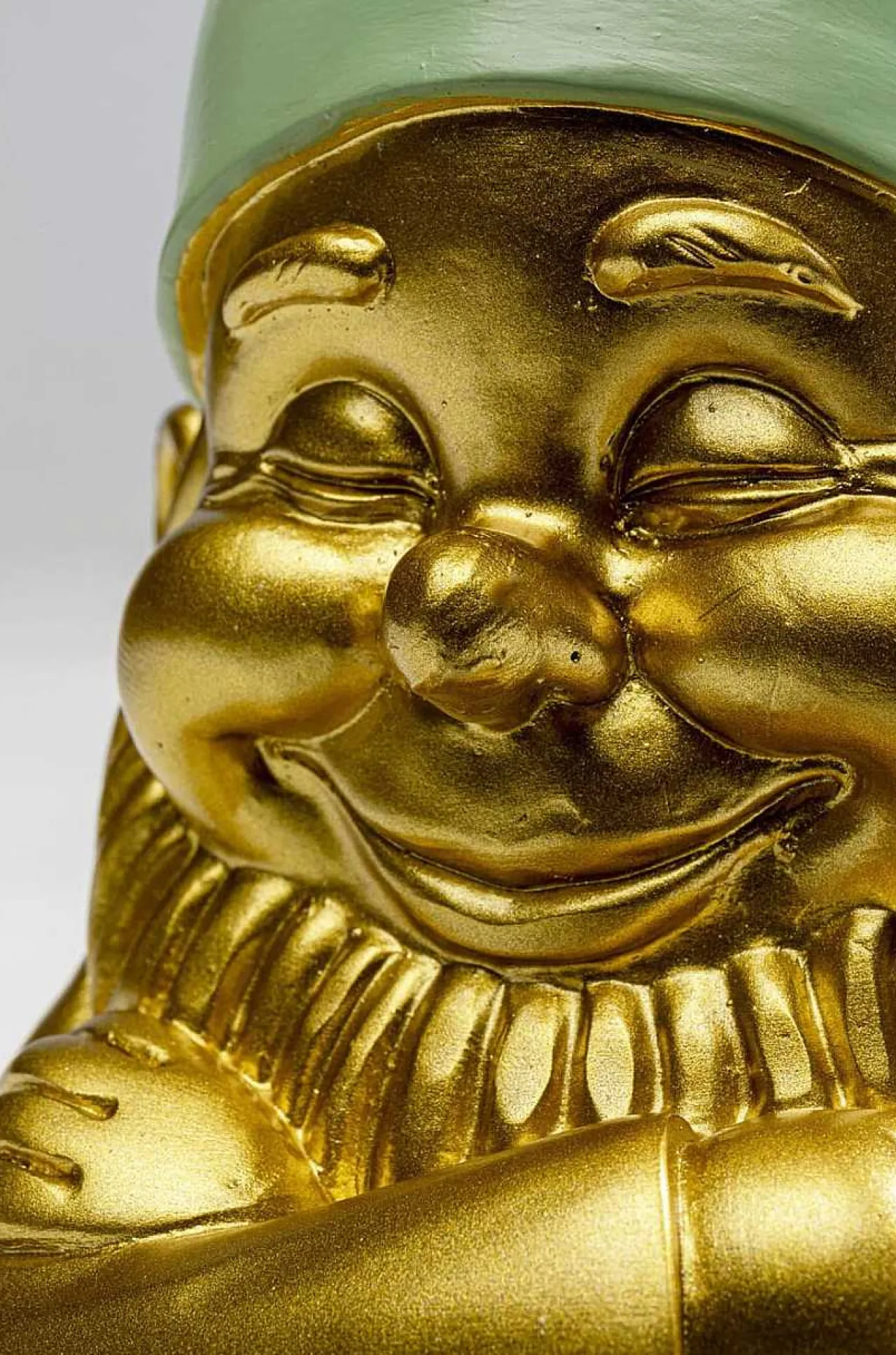 KARE Design Deko Figur Zwerg Gold Grun 21> Figuren & Skulpturen