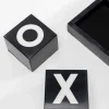 KARE Design Deko Objekt Tic Tac Toe Schwarz Weiss> Deko Objekte
