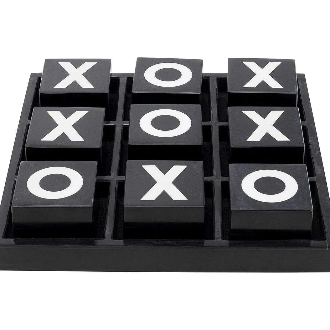 KARE Design Deko Objekt Tic Tac Toe Schwarz Weiss> Deko Objekte