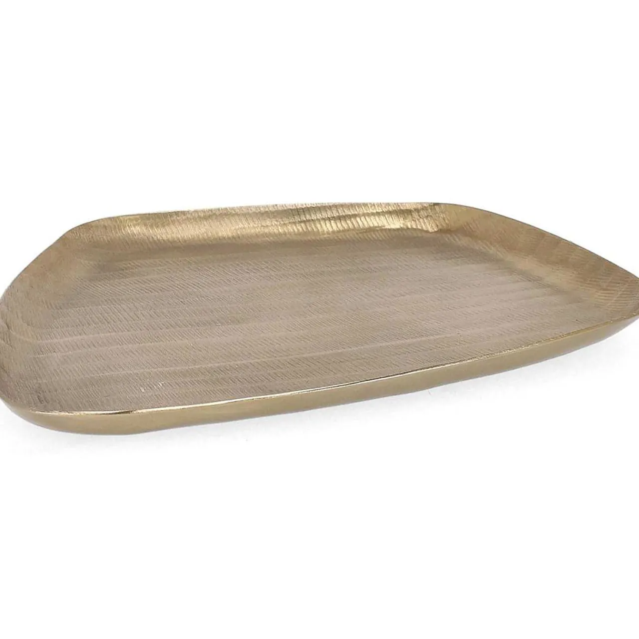 mutoni lifestyle Deko Tablett Chisel Gold 30X28> Deko Objekte