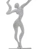 mutoni vintage Deko-Figur Human Silber 40> Figuren & Skulpturen