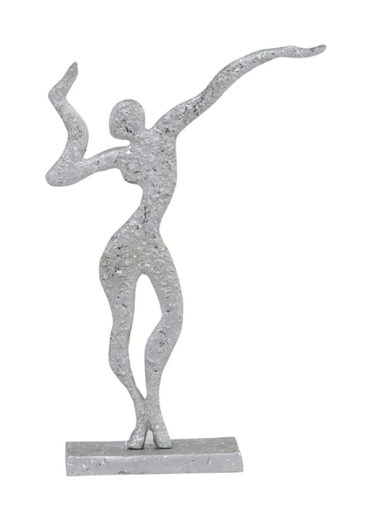 mutoni vintage Deko-Figur Human Silber 40> Figuren & Skulpturen