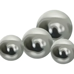 mutoni pleasure Dekokugel Valor Edelstahl Silber (4-Er Set)> Gartendeko